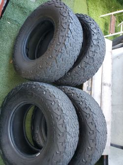 Set of 4 All-Terrain Tires