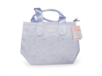 LoveShackFancy x yoobi Insulated Tote Lunch Bag Blue Floral