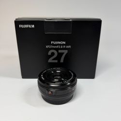 Fujinon XF 27mm f/2.8 For Fujifilm X-Mount Auto & Manual Lens