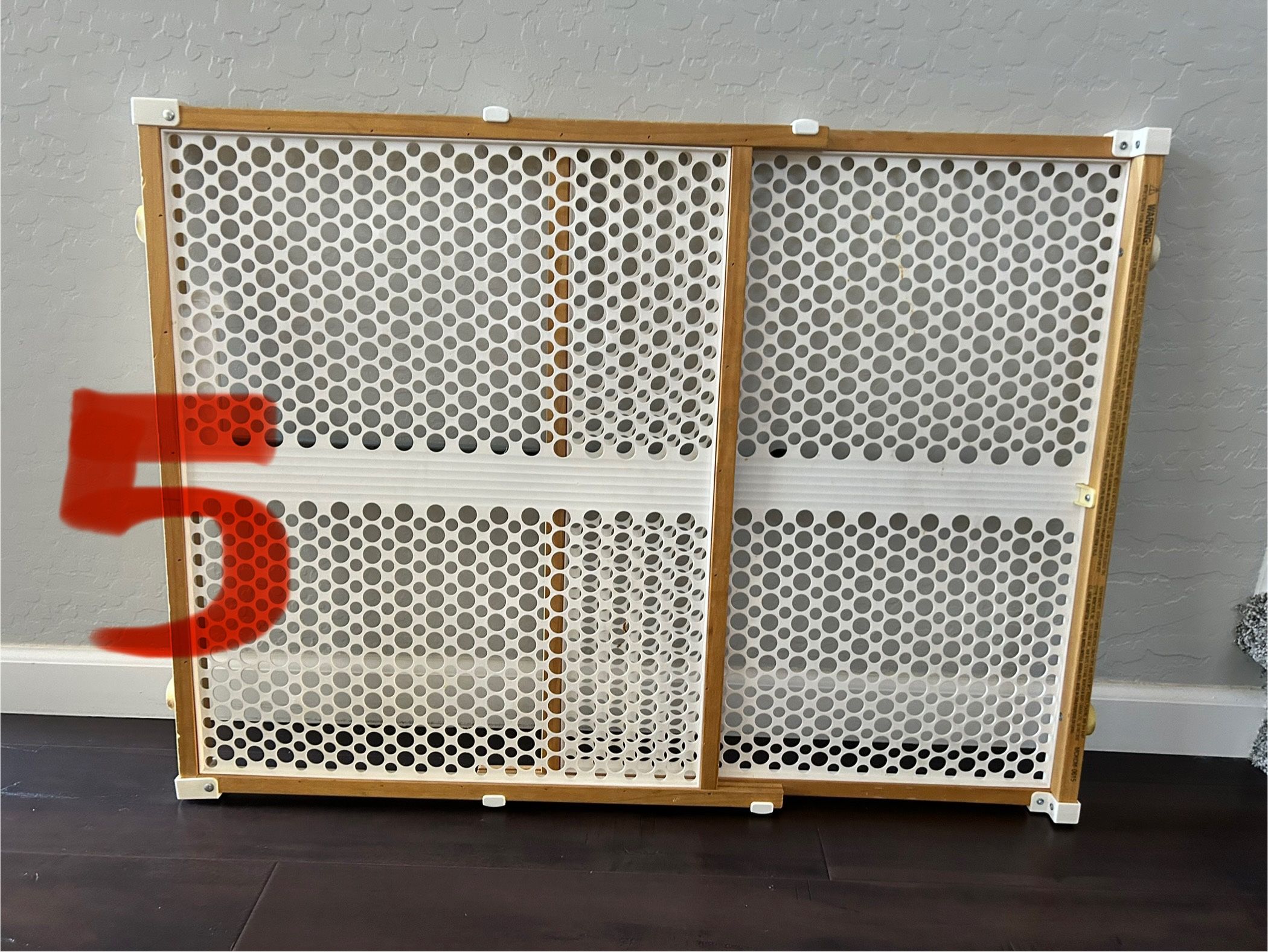 Adjustable Baby Pet Gate