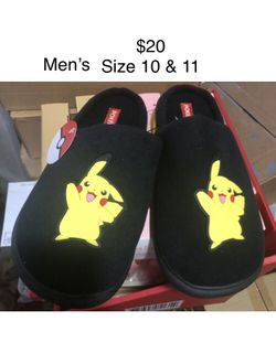 Pokémon Pikachu Men’s Slippers 