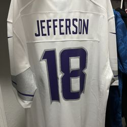 Justin Jefferson Jersey- White BRAND NEW