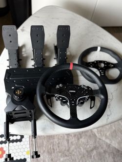Moza R3 Bundle with clutch and brake performance kit for sim racing