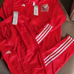 Adidas mens Tracksuits Fútbol Size Large XL 
no Trade 