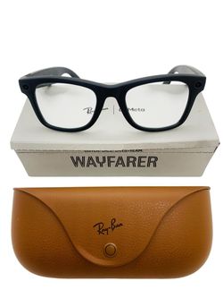Ray-Ban Meta Wayfarer RW4008 601SM1 Smart Glasses 53 22 155 3F Matte Black/Clear