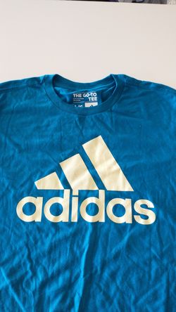 Adidas blue ladies t-shirt