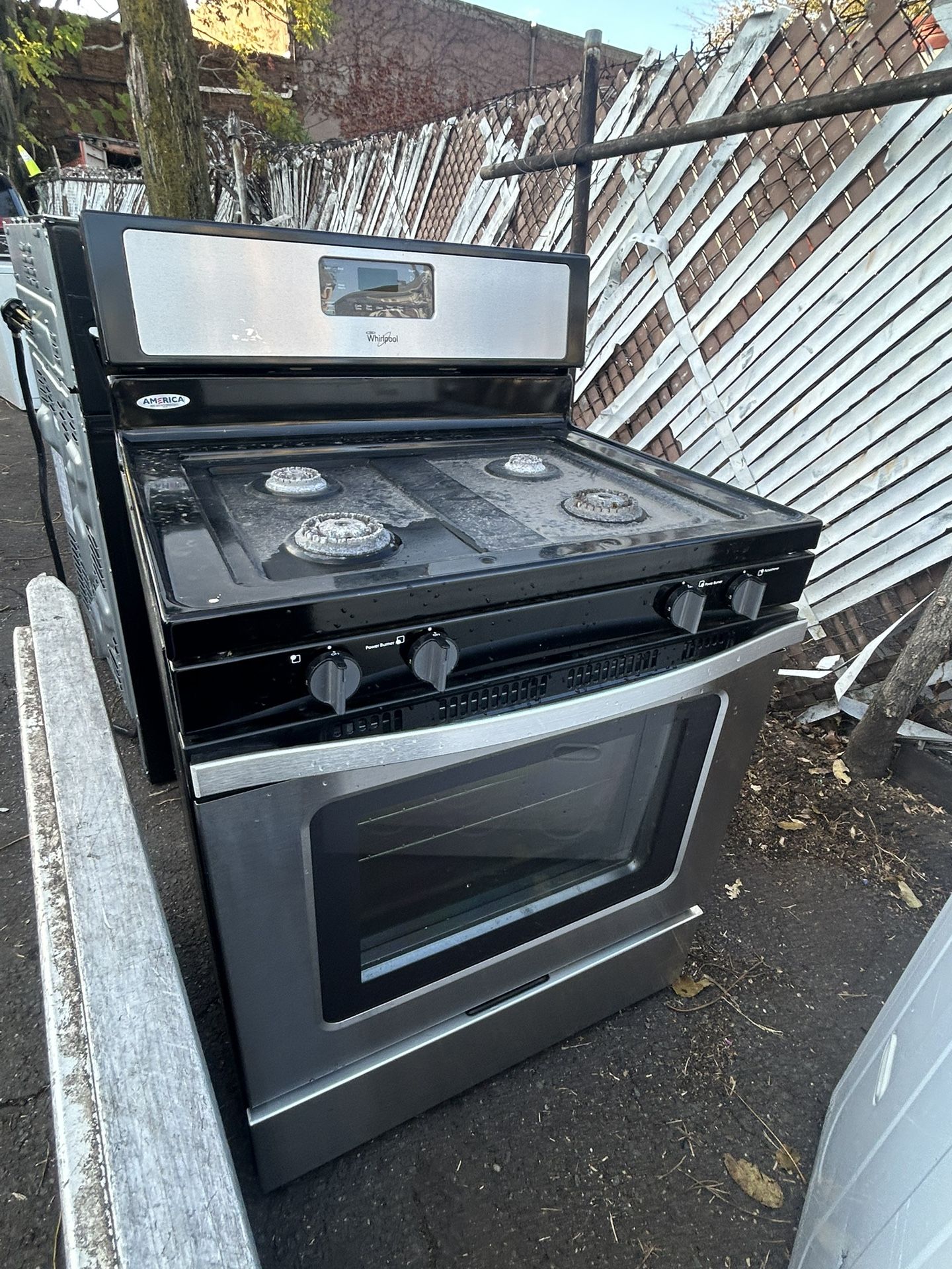 Whirlpool Gas Range 