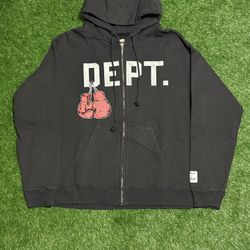Boxing Gallery Debt Zip Up Hoodie