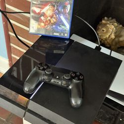 PS4 500gb With Controller And Game 