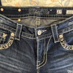 Miss Me Women Size 27 Straight Great Condition