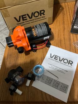 Vevor 12v potable water pump