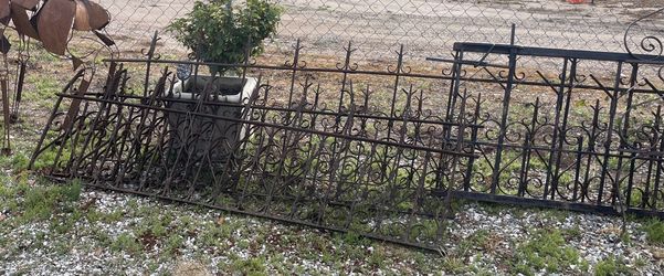 Vintage Wrought Iron Fences