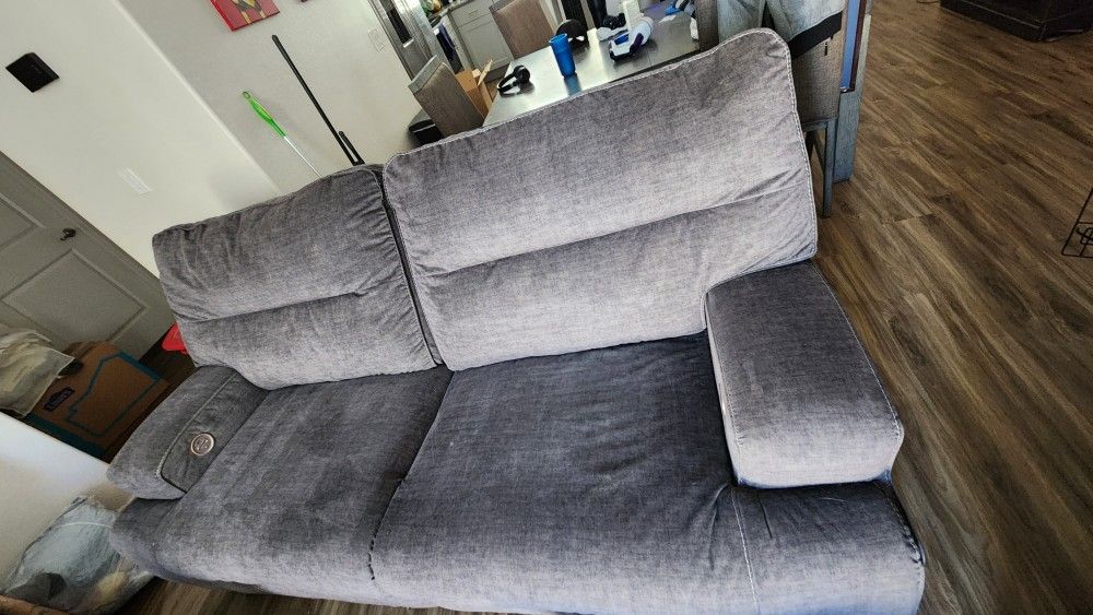Electric Recliner Loveseat And Couch