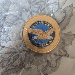 Pratt & Whitney “Dependable Engines” – Cold Section Engineering Challenge Coin
