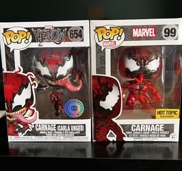 Venom Carnage Funko Pops