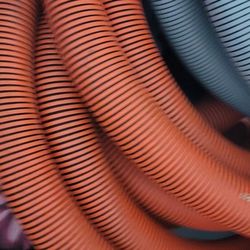 50Ft 2" Carpet Cleaning Vacuum Hoses With Cuffs