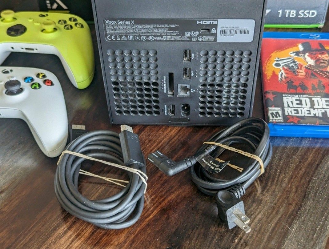 Xbox One Series X And Controllers
