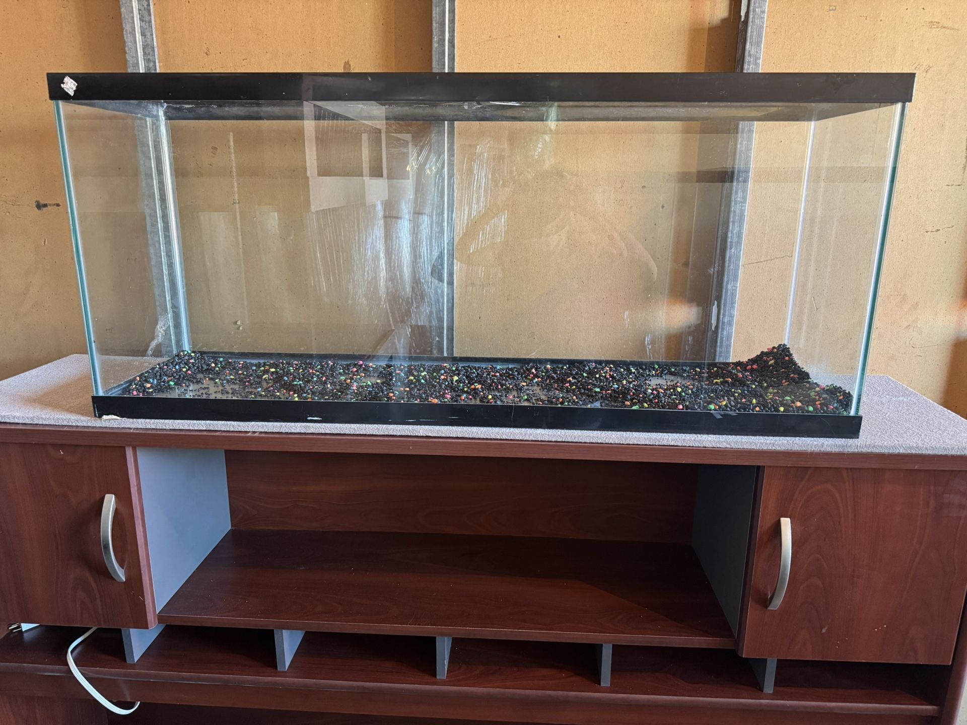 Fish Tank And Cabinet