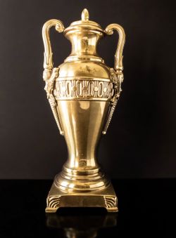 Brass urn