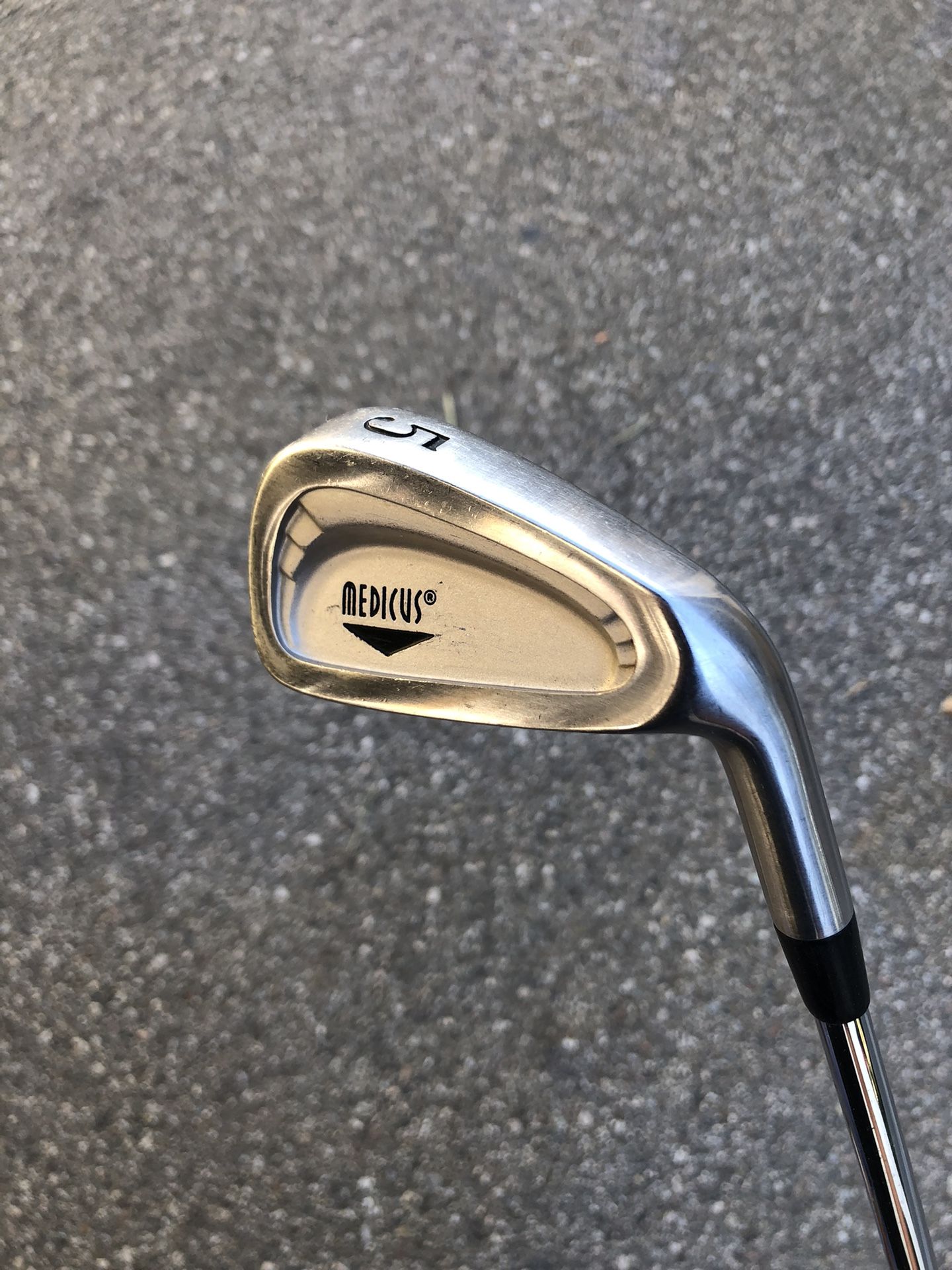 MEDICUS GOLF Dual Hinge (5) IRON Right Handed Steel Practice Training Aid Club