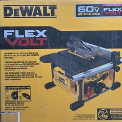 DEWALT FLEXVOLT 60V MAX Cordless Brushless 8-1/4 in. Table Saw Kit (Tool Only) 