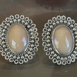 Sterling silver designer earring For sophisticated woman