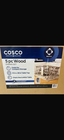 5pc Wood Dinning Set !!