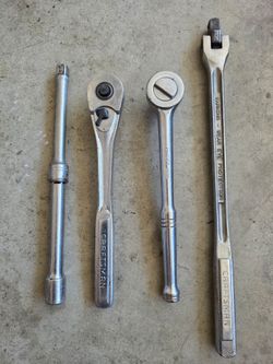1/2 inch ratchets craftsman Husky breaker bar lifetime warranty