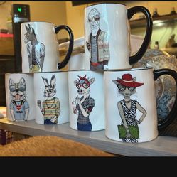 Animal Mugs 