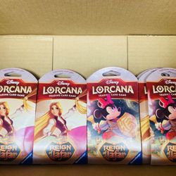 2025 Disney Lorcana Reign of Jafar Booster Sleeves 14 Included 
