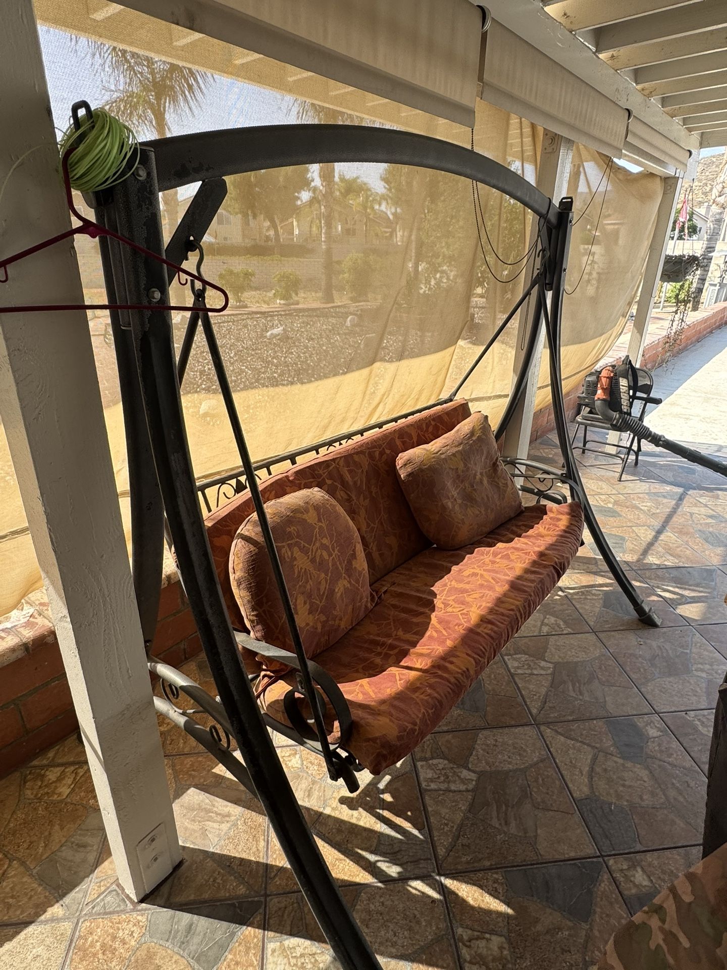 Patio Furniture And Swing