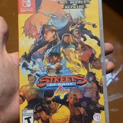 Streets of Rage 4 for Nintendo Switch Brand New Sealed
