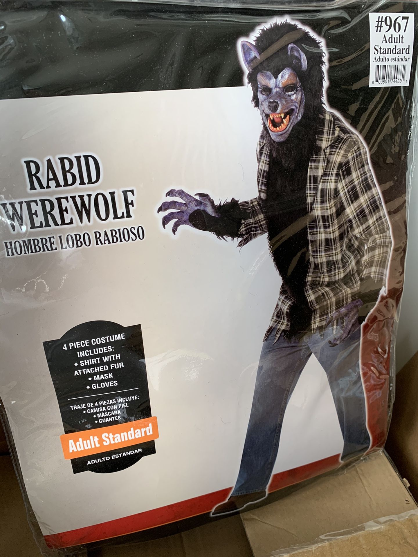 Rabid Werewolf Adult Halloween Costume