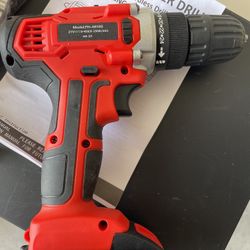 Cordless Drill Set, 20V Electric Drill w/Bits, Battery & Charger 