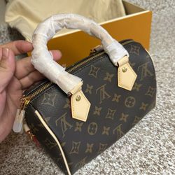 Lv Speedy 20 Women’s Shoulder Bag Luxury Designer Bag Women’s Handbag