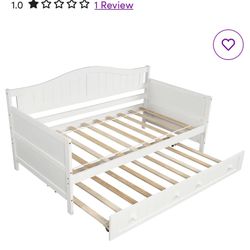 American Signature Twin Trundle Bed