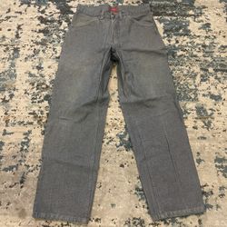 Mossimo Supply Co. Men's Gray Straight Jeans Sz 32x32