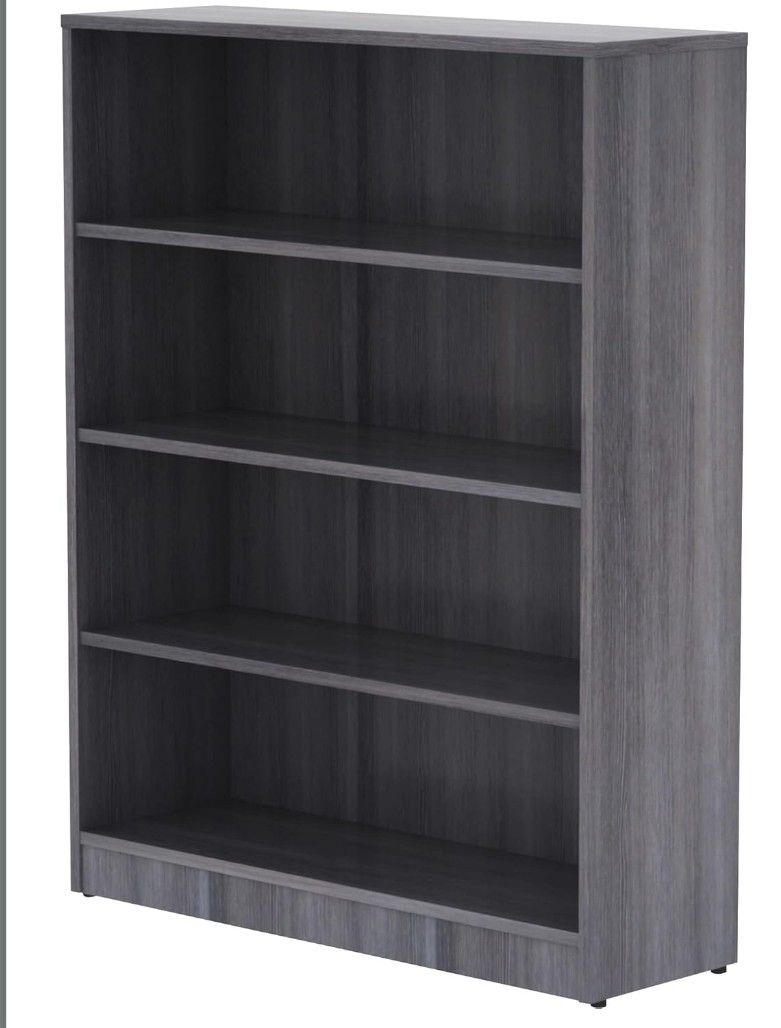 Laminate Bookcase, Weathered Charcoal( New in box)
