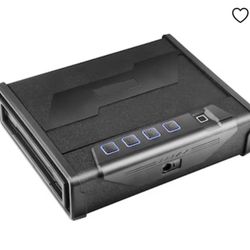 VEVOR Gun Safe for Pistols Biometric Gun Safe with Three Quick Access Ways of Fingerprints Passwords