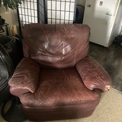 Leather Sofa Chair