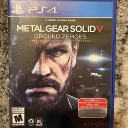 Metal Gear Solid 5 Ground Zero