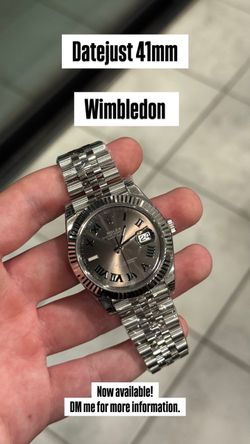 41mm Datejust Wimbledon