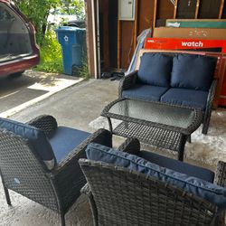 Outdoor Patio Wicker Furniture Set