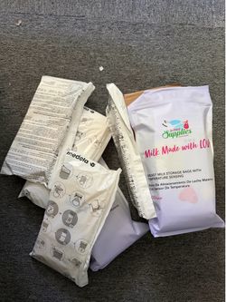 FREE storage milk/food baby bags