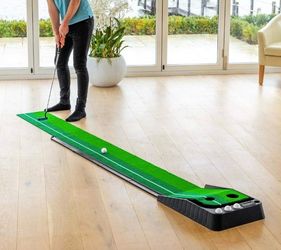 NEW Automatic Ball Return Golf Putting Mat, Automatic Putting Green, Putting Mat !
