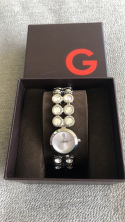 NEW! Guess Silver Faced Watch