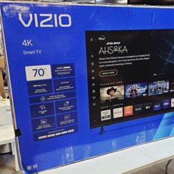 70 Tv $55 Down On Finacing Free Delivery 6 Month Warranty.  70 Vizio Tv Smart4k HDTV 