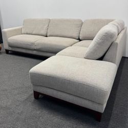 *Free Delivery* Gray Living Spaces Sectional Couch Sofa