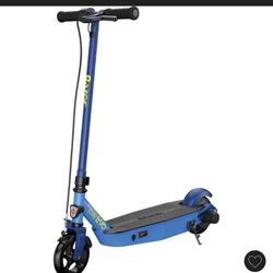 Blue Razor scooters 