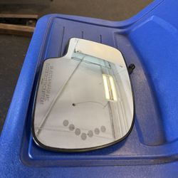 2003 Chevrolet Silverado Right Mirror Glass With Turn Sign Light 